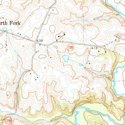 United States Geological Survey Lincoln, VA (1970, 24000-Scale) digital map