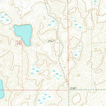 United States Geological Survey Lincoln Valley NW, ND (1960, 24000-Scale) digital map