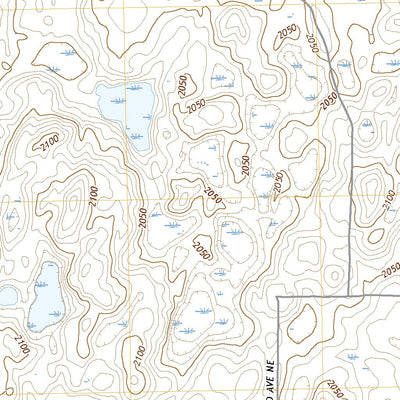 United States Geological Survey Lincoln Valley NW, ND (2020, 24000-Scale) digital map