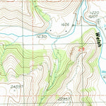 United States Geological Survey Lincoln, WA (1985, 24000-Scale) digital map