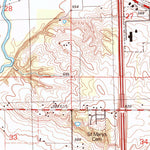 United States Geological Survey Lincoln West, IL (1996, 24000-Scale) digital map