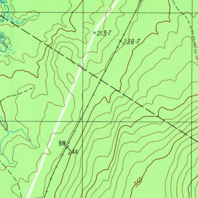 United States Geological Survey Lincoln West, ME (1988, 24000-Scale) digital map