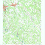 United States Geological Survey Lincolnton East, NC (1970, 24000-Scale) digital map
