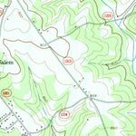 United States Geological Survey Lincolnton East, NC (1970, 24000-Scale) digital map