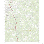 United States Geological Survey Lincolnton East, NC (2022, 24000-Scale) digital map