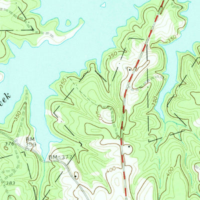 United States Geological Survey Lincolnton, GA-SC (1964, 24000-Scale) digital map
