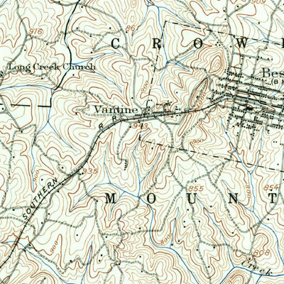 United States Geological Survey Lincolnton, NC (1909, 62500-Scale) digital map