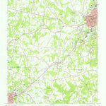 United States Geological Survey Lincolnton West, NC (1973, 24000-Scale) digital map