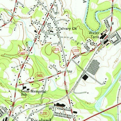 United States Geological Survey Lincolnton West, NC (1973, 24000-Scale) digital map