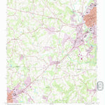 United States Geological Survey Lincolnton West, NC (1993, 24000-Scale) digital map