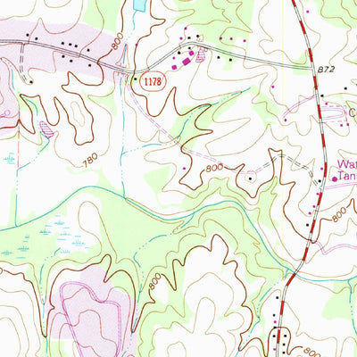 United States Geological Survey Lincolnton West, NC (1993, 24000-Scale) digital map