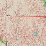United States Geological Survey Lincolnville NE, KS (1970, 24000-Scale) digital map