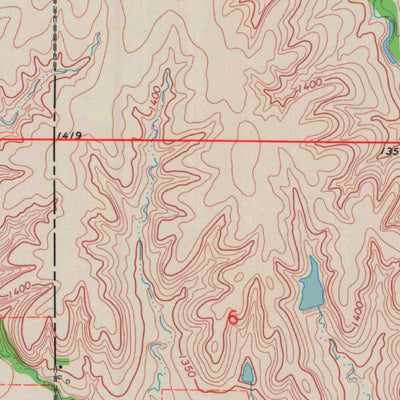 United States Geological Survey Lincolnville NE, KS (1970, 24000-Scale) digital map