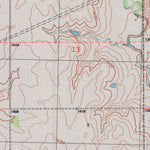United States Geological Survey Lincolnville SW, KS (1989, 24000-Scale) digital map