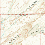 United States Geological Survey Lind SE, WA (1970, 24000-Scale) digital map