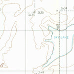 United States Geological Survey Linda Lake North, TX (1984, 24000-Scale) digital map