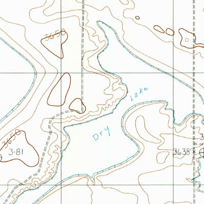 United States Geological Survey Linda Lake North, TX (1984, 24000-Scale) digital map