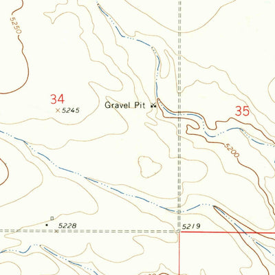 United States Geological Survey Lindbergh, WY-NE (1963, 24000-Scale) digital map