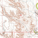 United States Geological Survey Lindeke Coulee, MT (1972, 24000-Scale) digital map