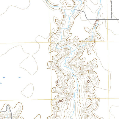 United States Geological Survey Lindeke Coulee, MT (2020, 24000-Scale) digital map