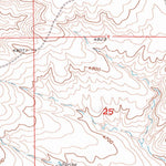 United States Geological Survey Lindemulder Hill, MT (1956, 24000-Scale) digital map