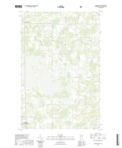 United States Geological Survey Linden Grove, MN (2022, 24000-Scale) digital map