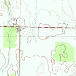 United States Geological Survey Linden, IN (1958, 24000-Scale) digital map