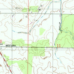 United States Geological Survey Linden, IN (1958, 24000-Scale) digital map