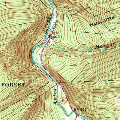 United States Geological Survey Linden, PA (1965, 24000-Scale) digital map