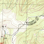 United States Geological Survey Linden, VA (1994, 24000-Scale) digital map