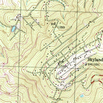 United States Geological Survey Linden, VA (1994, 24000-Scale) digital map