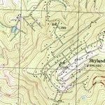 United States Geological Survey Linden, VA (1994, 24000-Scale) digital map