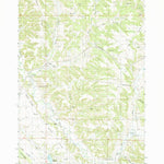 United States Geological Survey Linden, WY (1984, 24000-Scale) digital map