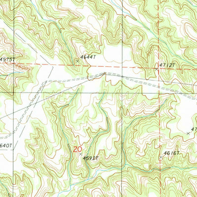 United States Geological Survey Linden, WY (1984, 24000-Scale) digital map