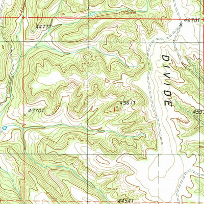 United States Geological Survey Linden, WY (1984, 24000-Scale) digital map