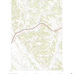 United States Geological Survey Linden, WY (2021, 24000-Scale) digital map