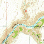 United States Geological Survey Linderman Dam, ID (1965, 24000-Scale) digital map