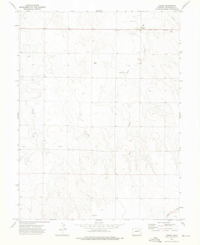 United States Geological Survey Lindon, CO (1973, 24000-Scale) digital map