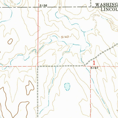 United States Geological Survey Lindon SW, CO (1973, 24000-Scale) digital map
