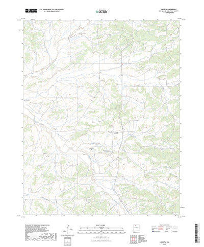 United States Geological Survey Lindrith, NM (2023, 24000-Scale) digital map