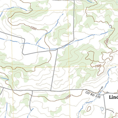 United States Geological Survey Lindrith, NM (2023, 24000-Scale) digital map