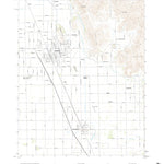 United States Geological Survey Lindsay, CA (2021, 24000-Scale) digital map