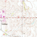 United States Geological Survey Lindsay, NE (1966, 24000-Scale) digital map