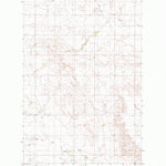 United States Geological Survey Lindsay SW, MT (1983, 24000-Scale) digital map