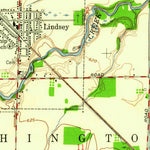 United States Geological Survey Lindsey, OH (1957, 24000-Scale) digital map