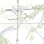 United States Geological Survey Lindsey, OH (2023, 24000-Scale) digital map