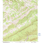 United States Geological Survey Lindside, WV-VA (1998, 24000-Scale) digital map