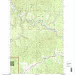 United States Geological Survey Lindstrom Peak, ID (1995, 24000-Scale) digital map