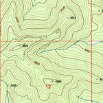 United States Geological Survey Lindstrom Peak, ID (1995, 24000-Scale) digital map