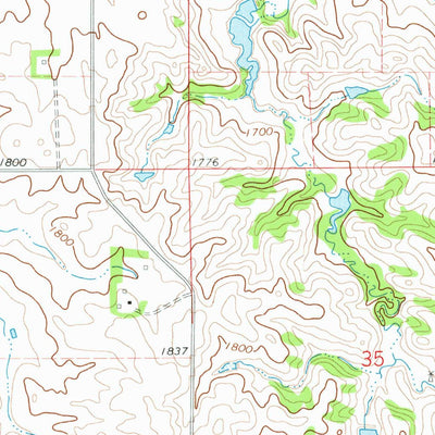 United States Geological Survey Lindy, NE (1974, 24000-Scale) digital map